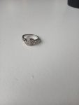 white stone ring