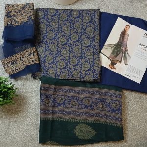 3 piece Lawn unstitched Nishat Dress